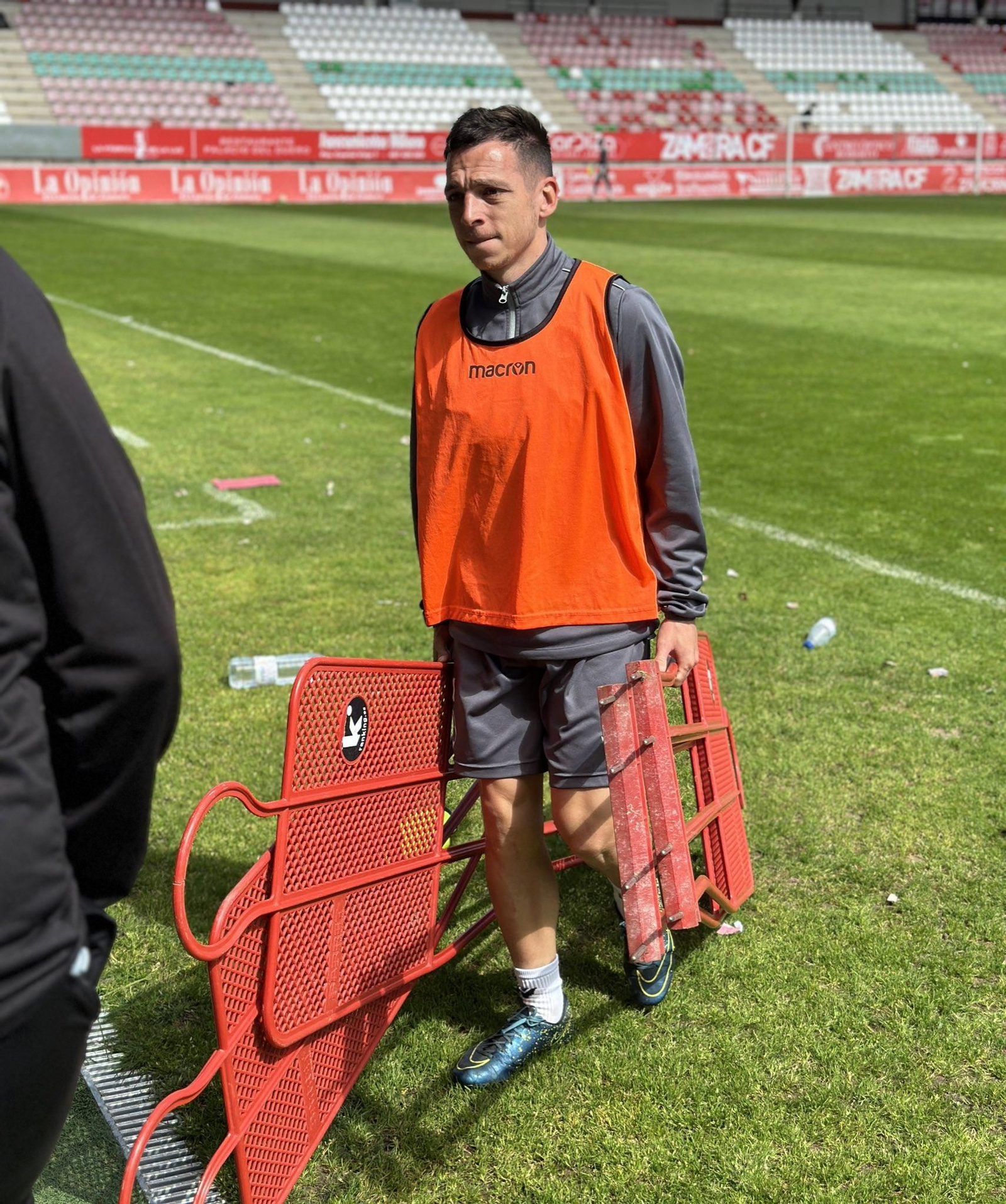 Álvaro Romero, con el Zamora.