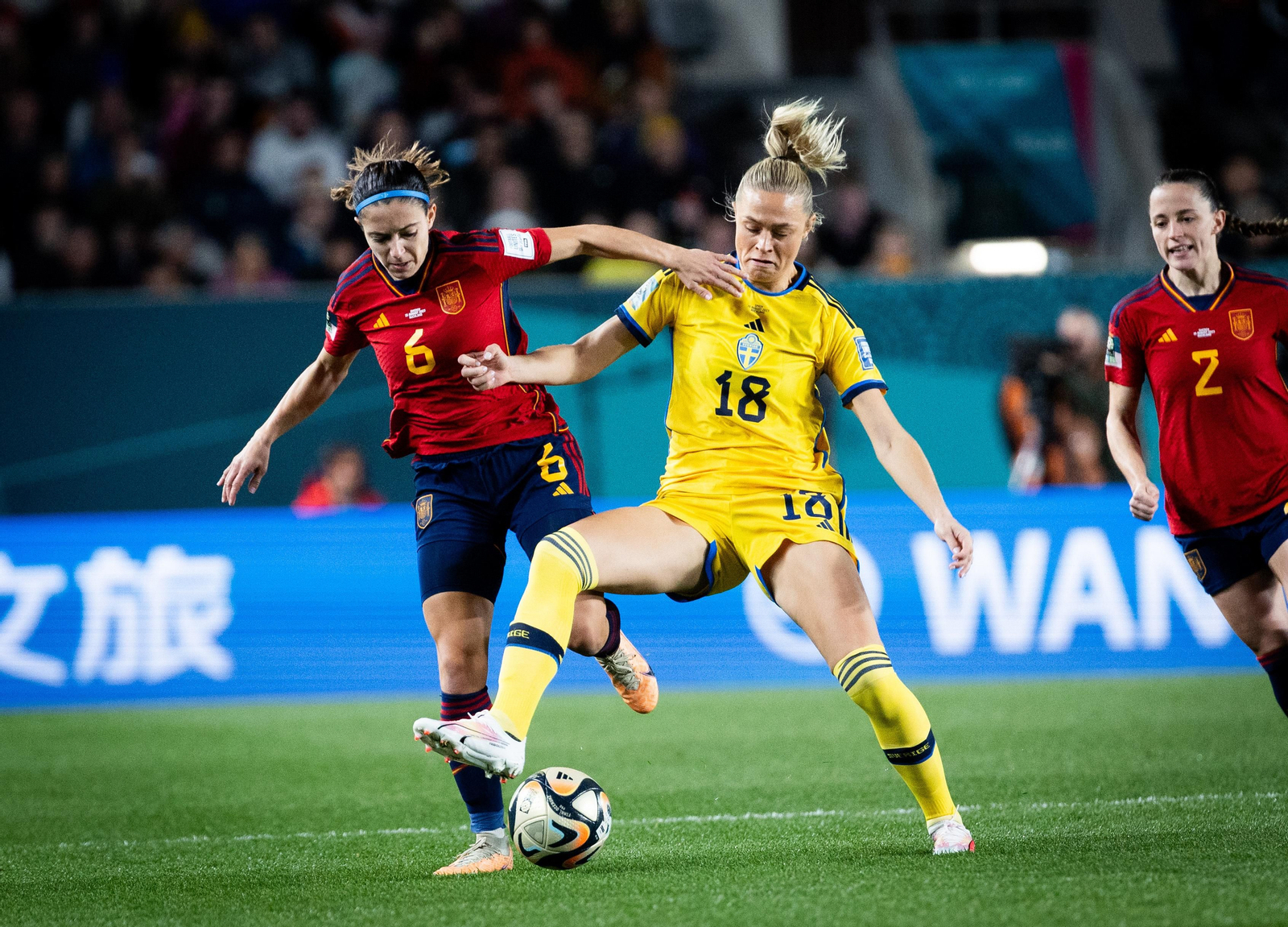 Las fotos de la clasificación para la final femenina de España
