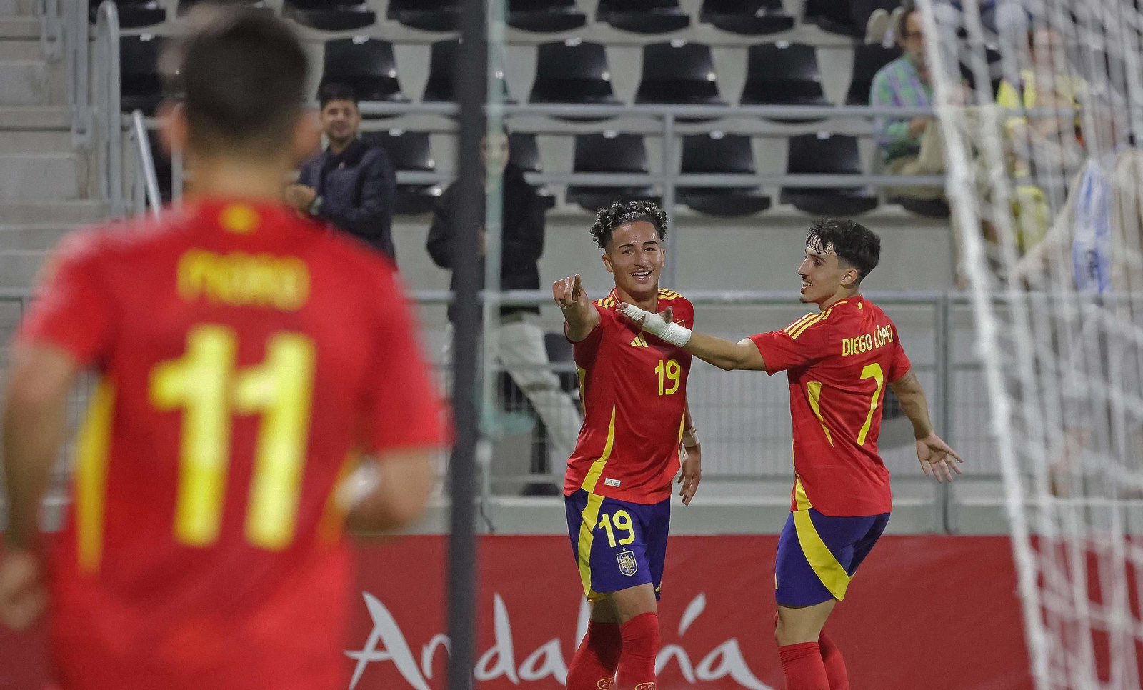 Las mejores fotos del España - Kazajistán sub-21 en La Línea