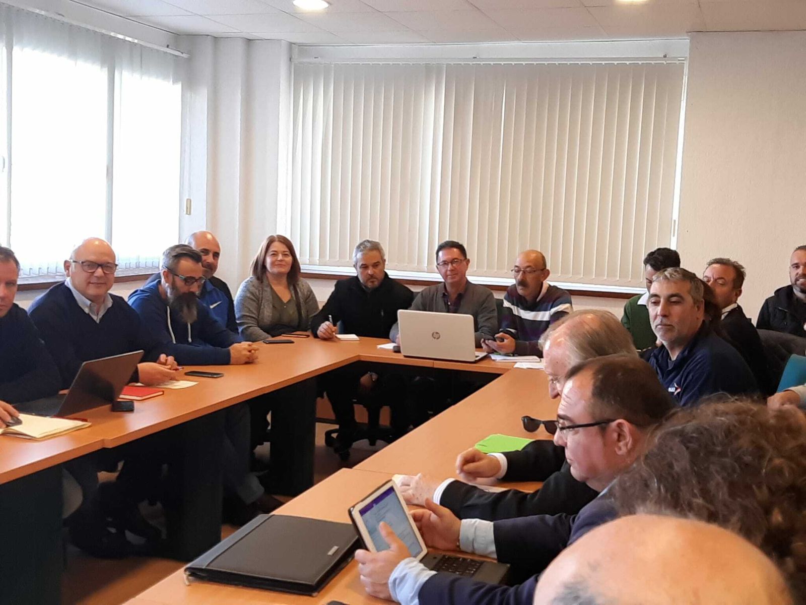 Reunión en el Sercla sobre la huelga del transporte por carretera