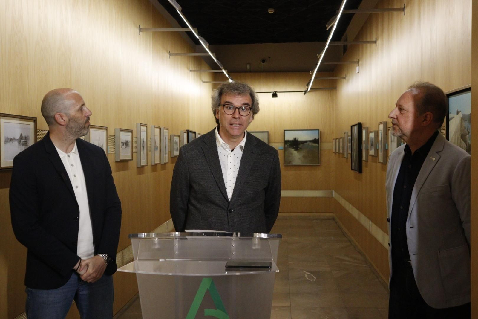 La exposición 'Dibujos preparatorios. Paisajes y Figuras' del Museo de Bellas Artes, en imágenes