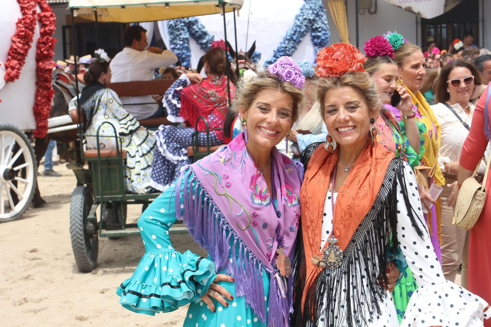 La Hermandad del Rocío de Jerez se presenta ante la Virgen
