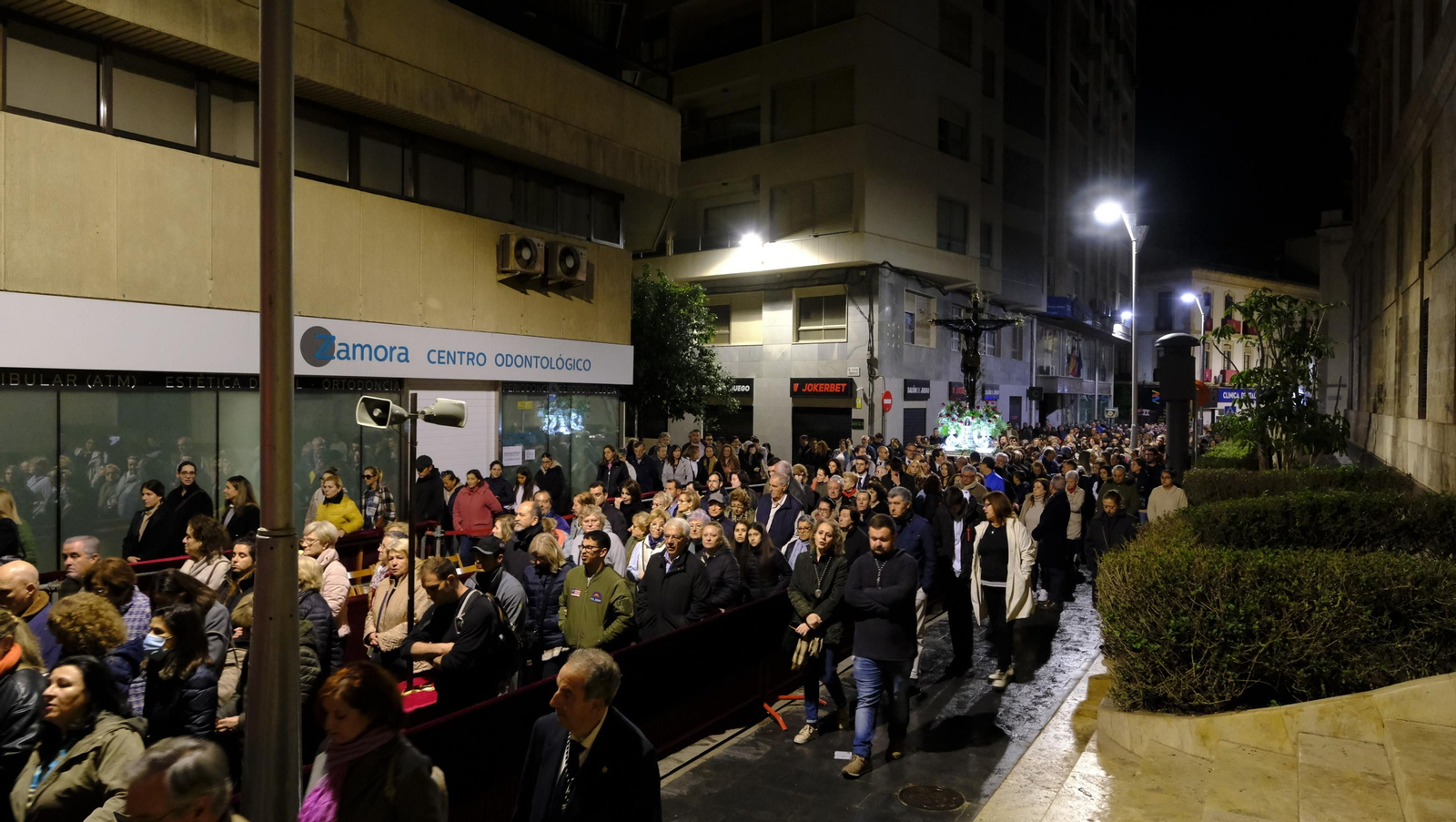 Las imágenes del Vía Crucis del Cristo de la Escucha