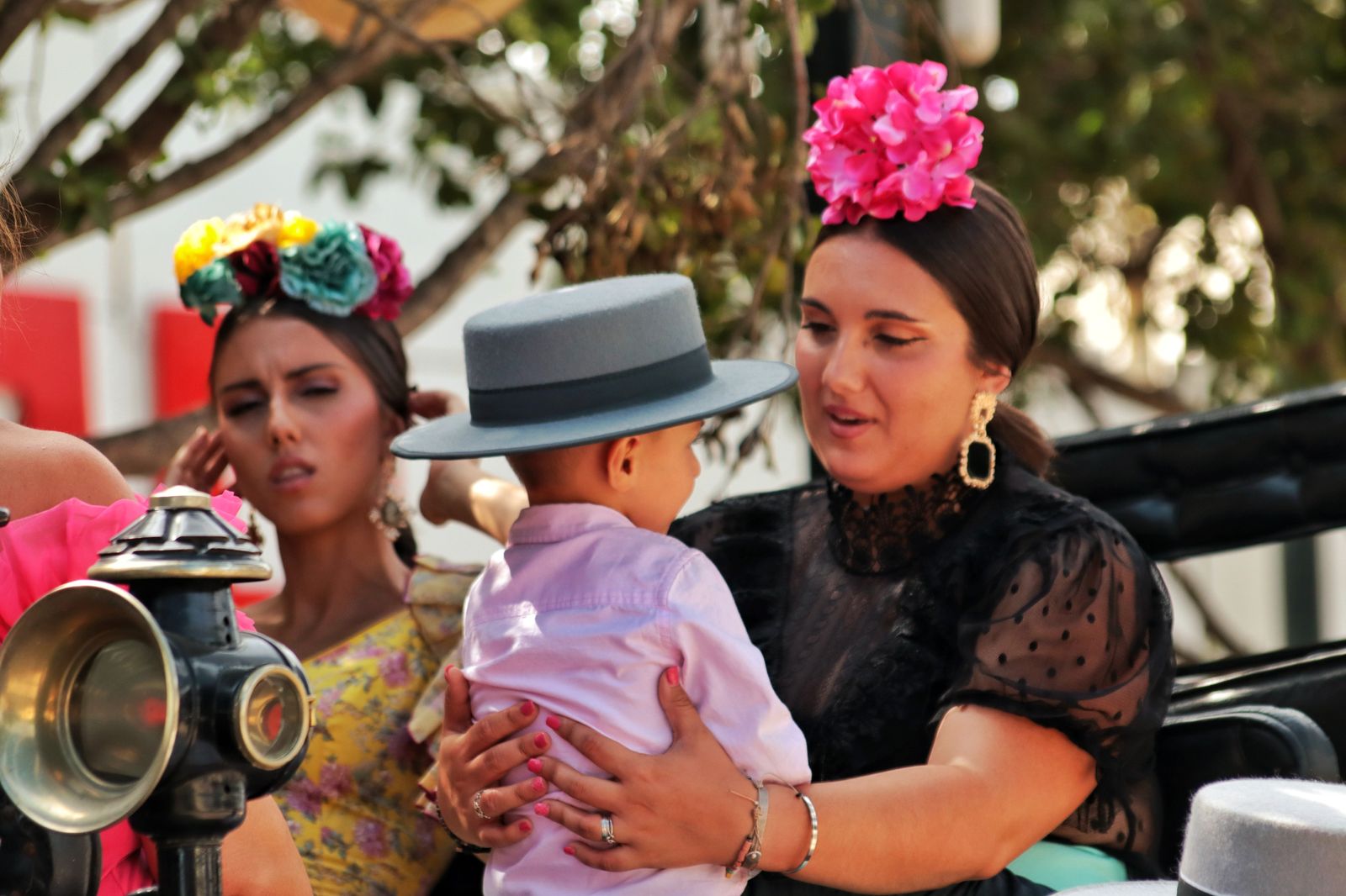 Feria de Málaga: las mejores imágenes de la fiesta en el Real este jueves