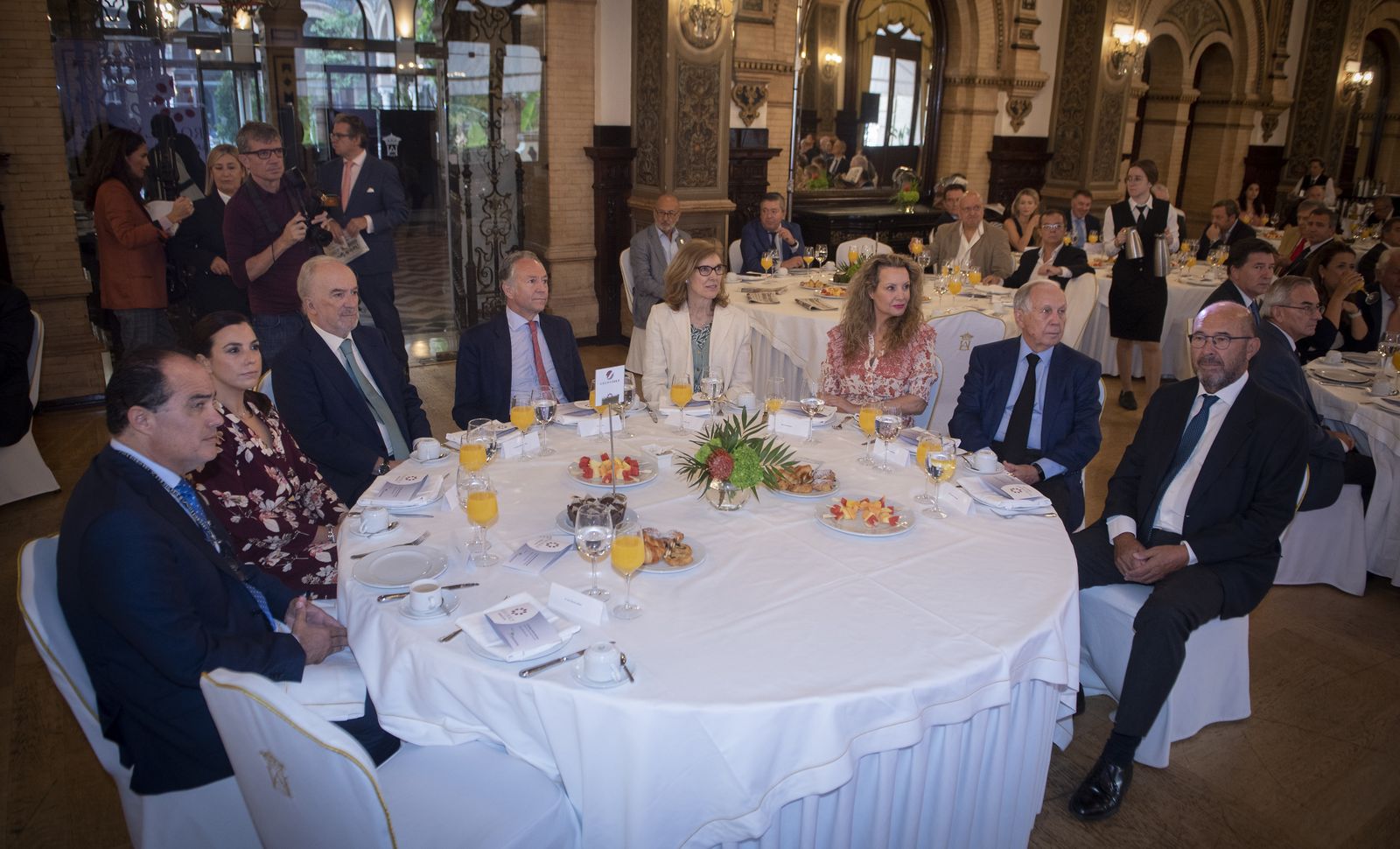 Imágenes del Foro Joly con el director de la Real Academia Española, Santiago Muñoz Machado