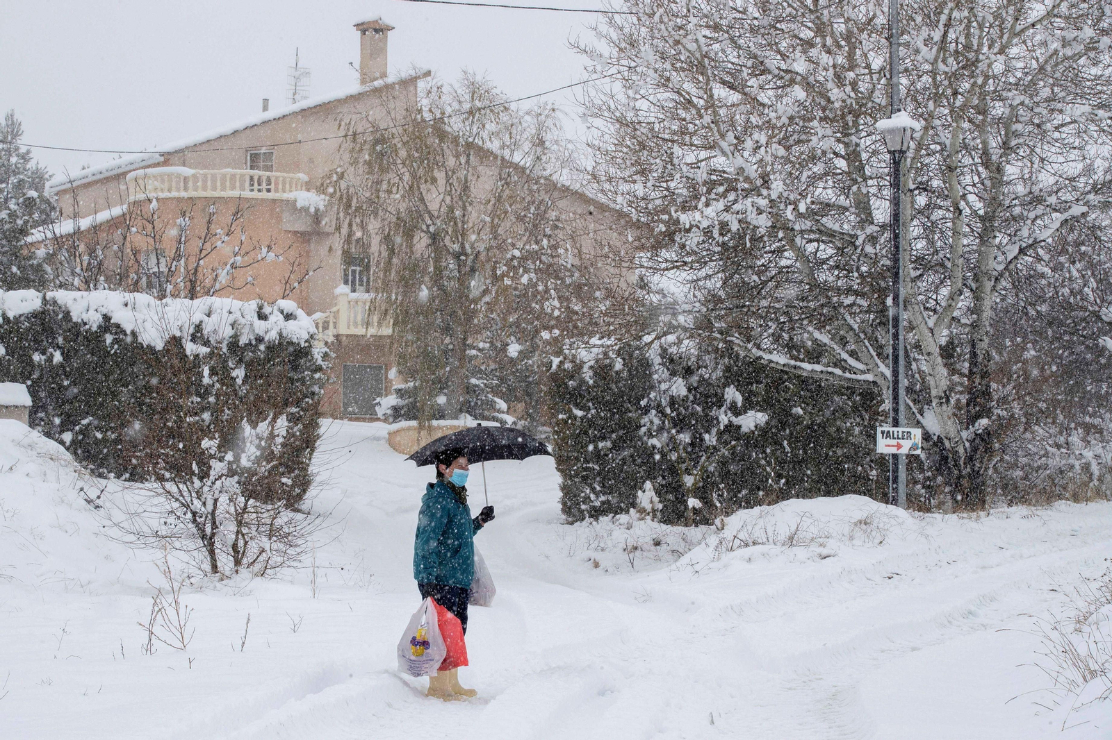 Las imágenes blancas que ha dejado la nieve en toda España