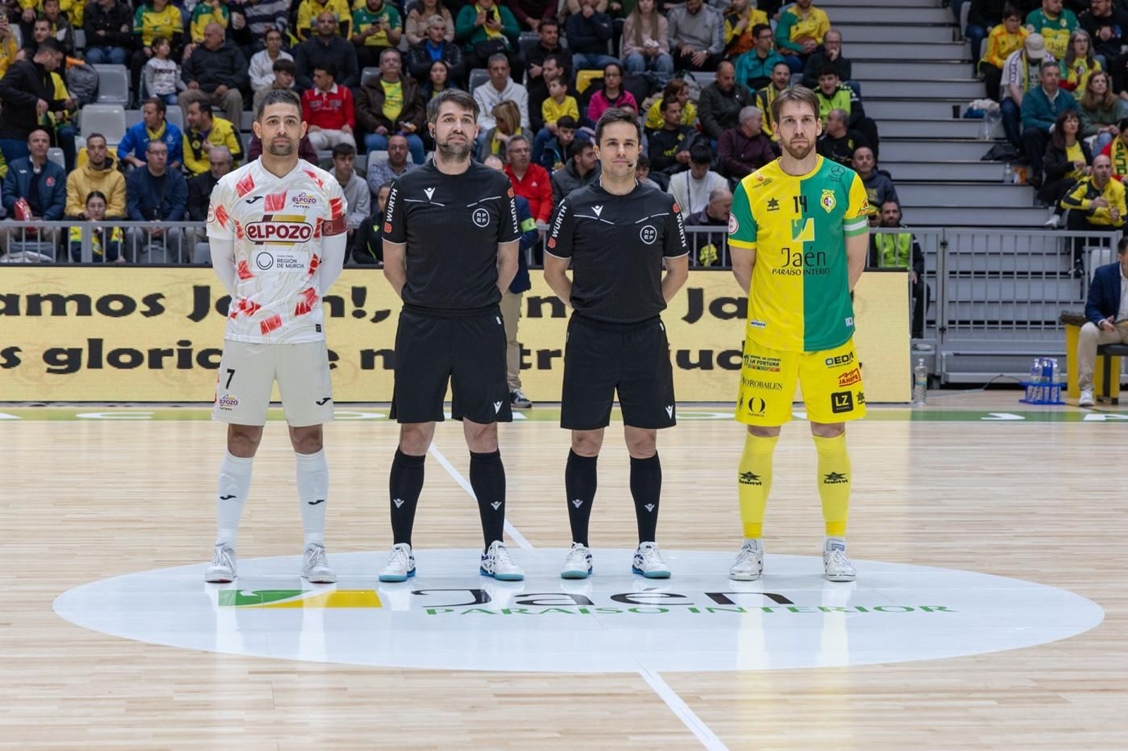 Las mejores fotos del empate entre Jaén Paraíso Interior FS y ElPozo Murcia