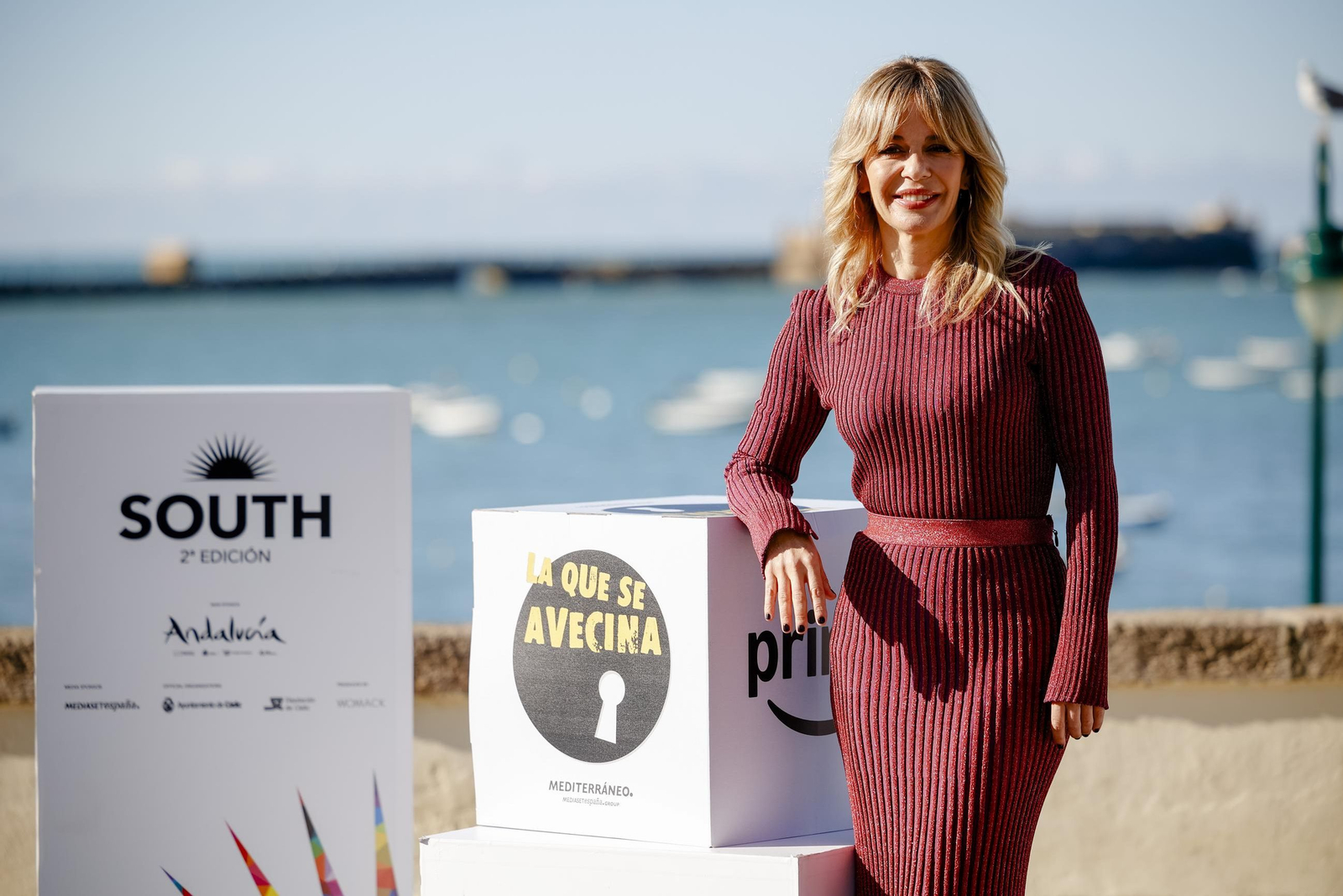 imágenes del photocall del South Series en la caleta el domingo 27