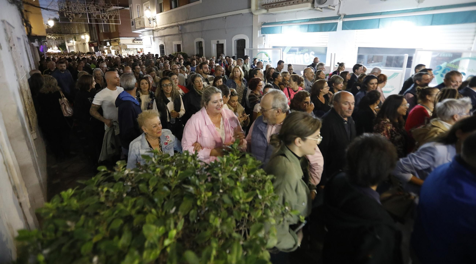 Las fotos de la manifestación en La Línea en demanda de medidas para evitar los efectos del Brexit sobre Gibraltar