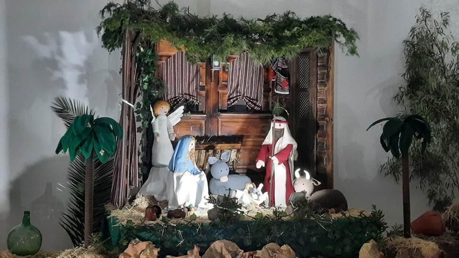 Así es el belén de amigurumi de Valsequillo, uno de los más originales de Córdoba