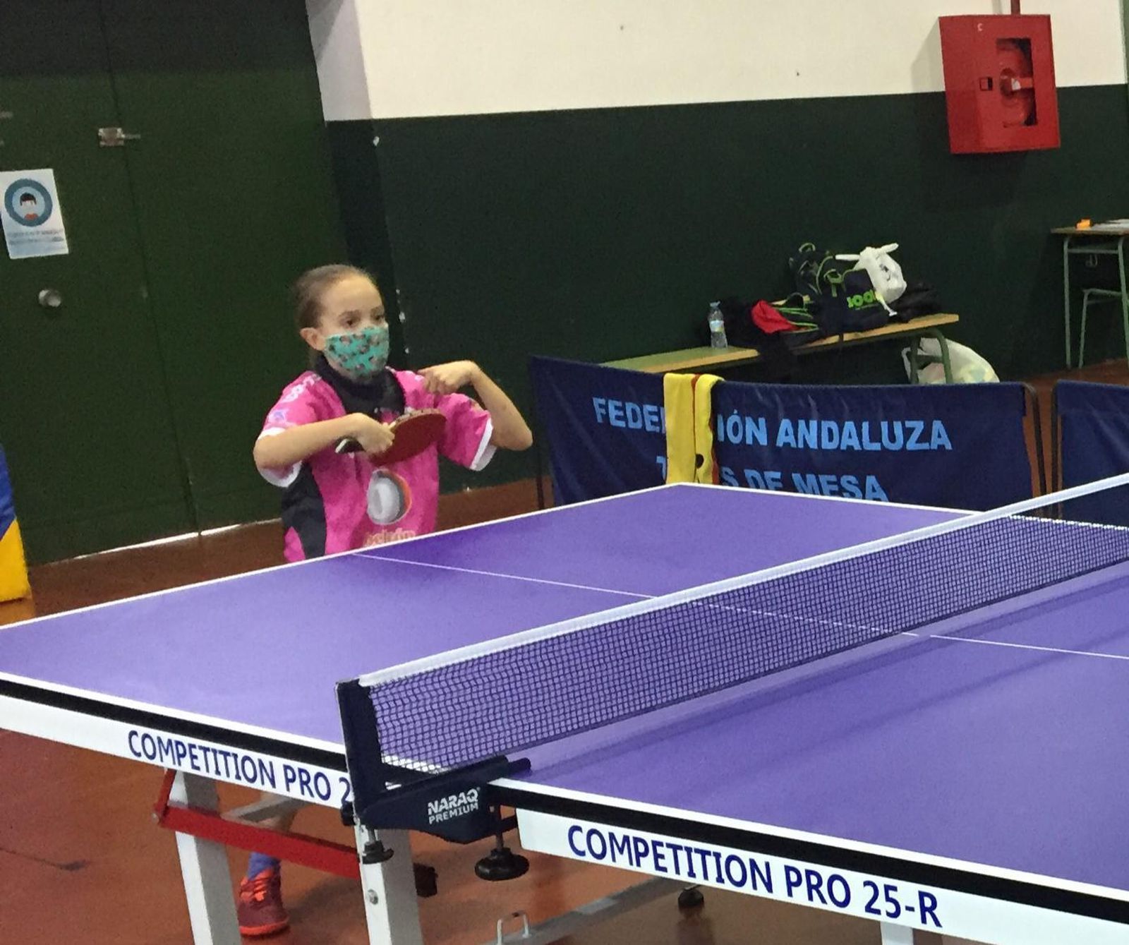 La jerezana Nuria Vega, del CTM Belcón Jerez,  está mostrando un gran nivel.