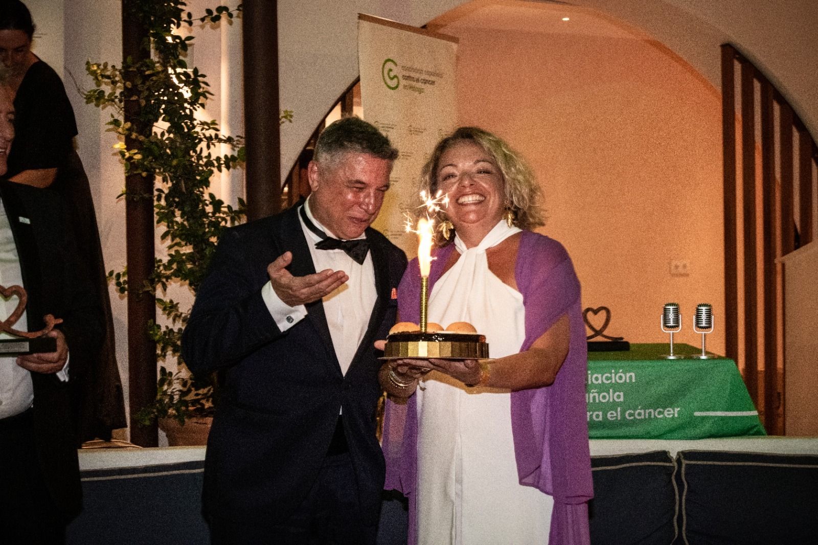La gala anual de la Asociación Española Contra el Cáncer de Málaga, en imágenes