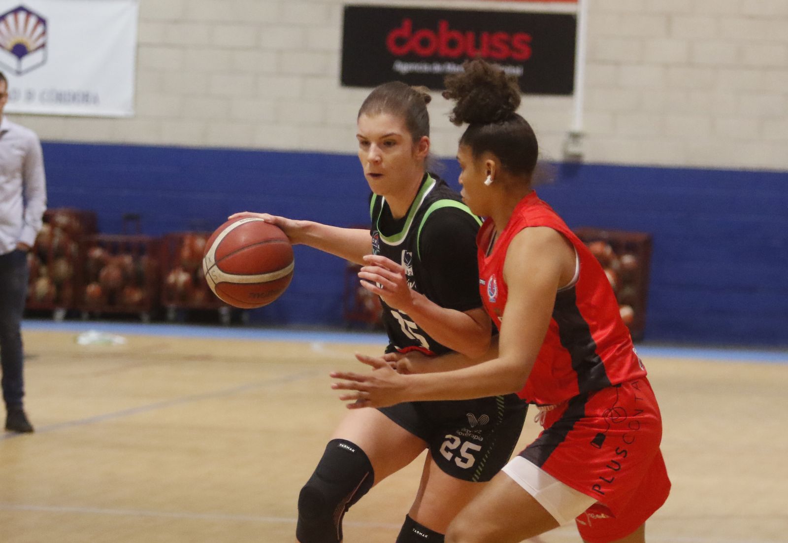 Sofía Licskai, durante un partido de la temporada pasada.