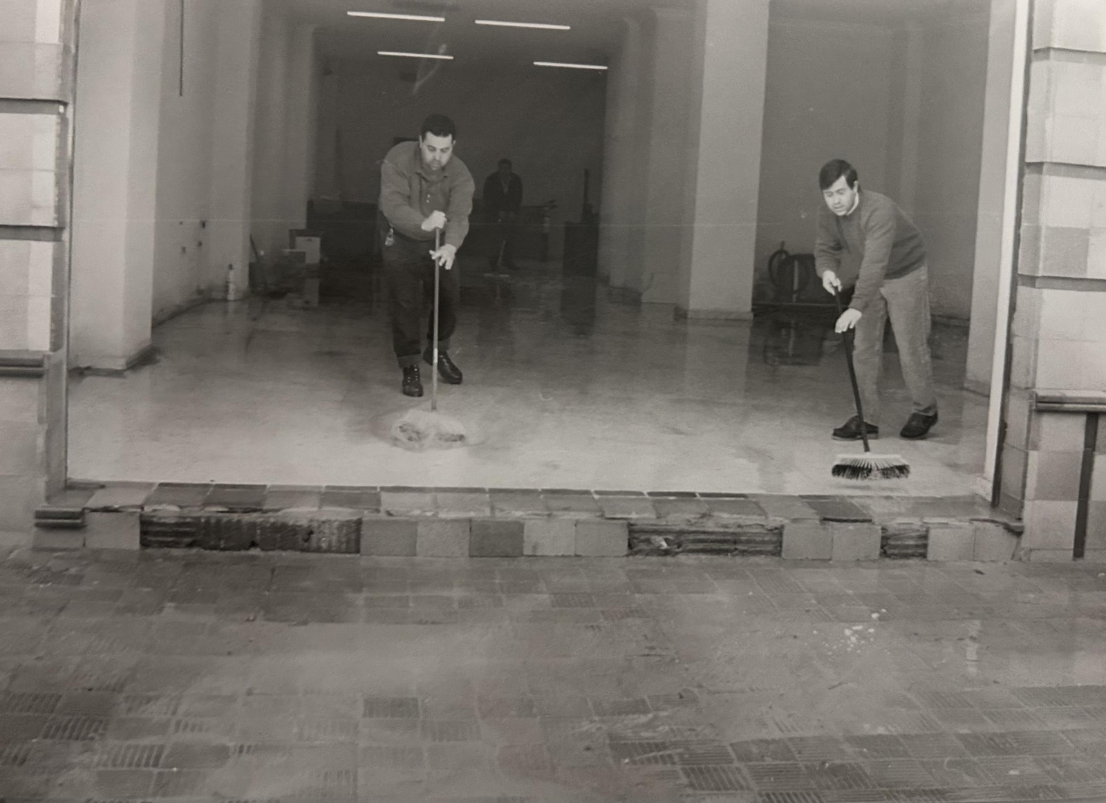 Efectos del temporal e inundaciones de enero de 1996 en Huelva.