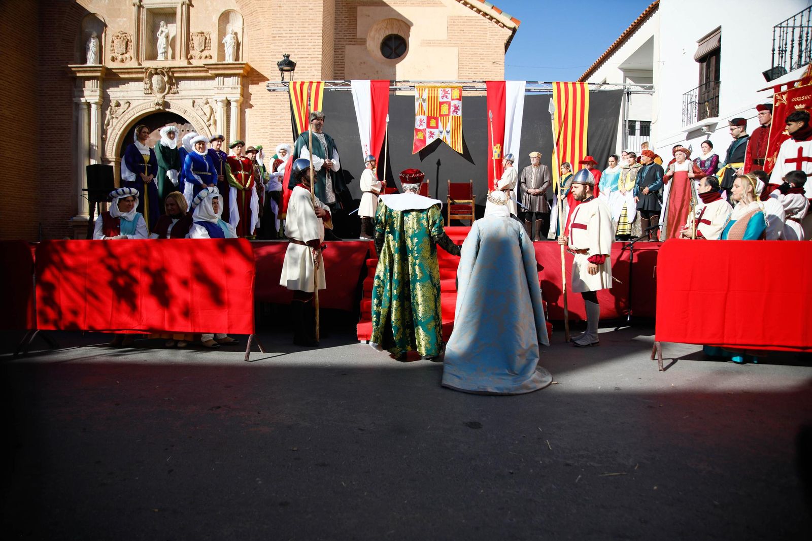 La Recreación de la Pernoctación de los Reyes Católicos en Fiñana, en imágenes