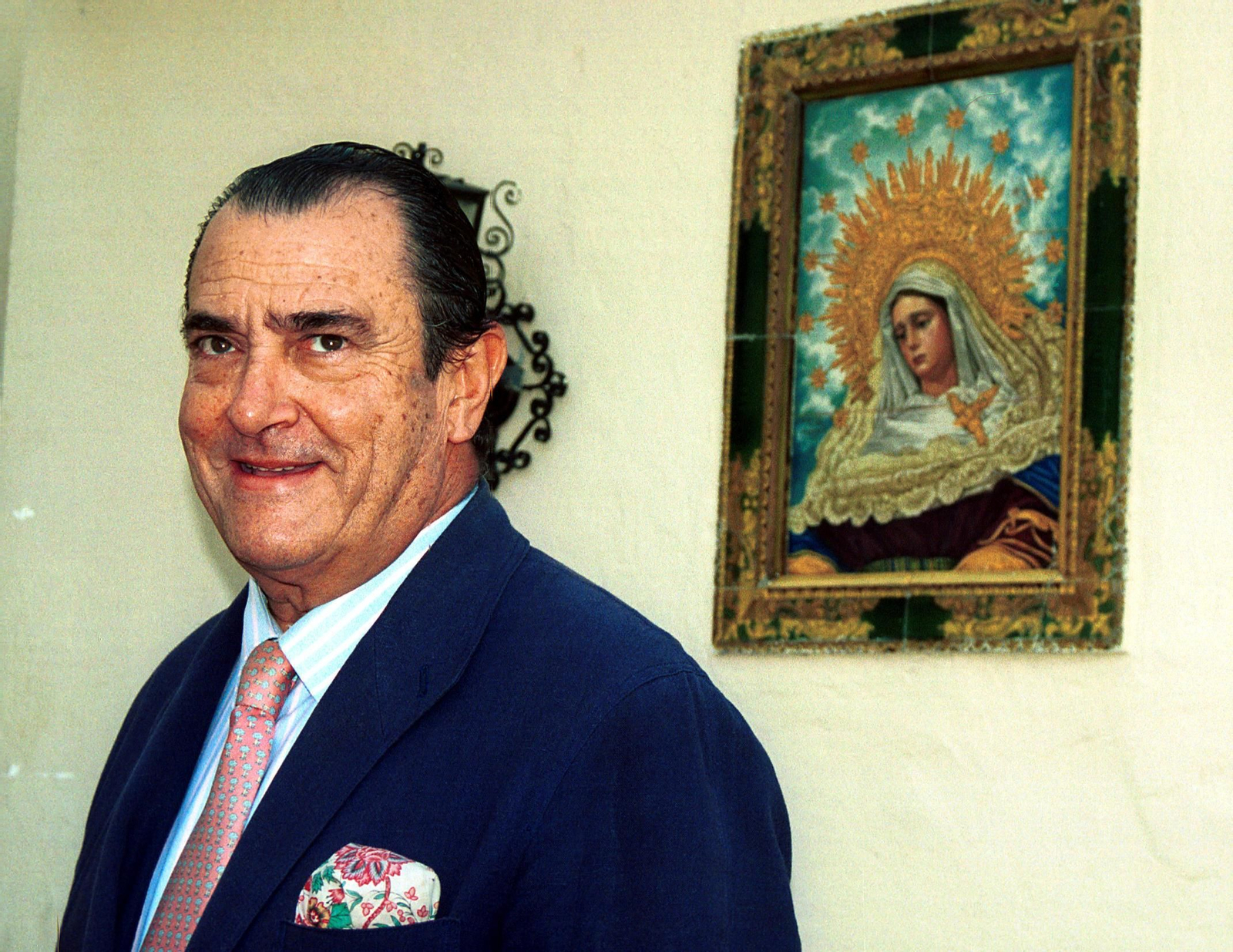 Vicente Ramos, en su etapa de hermano mayor del Baratillo