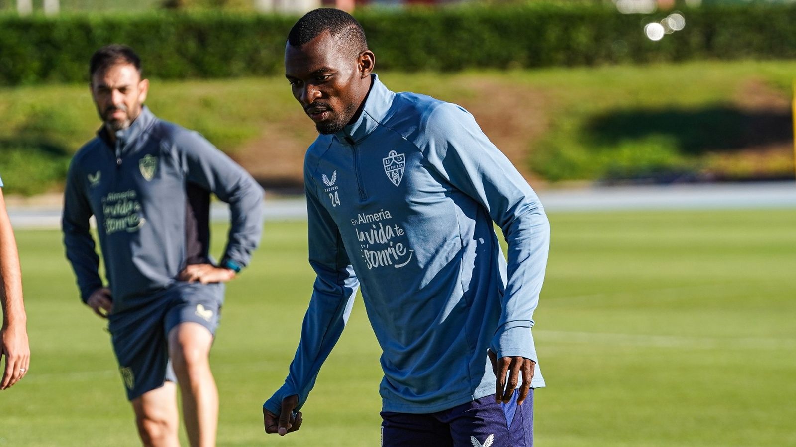 El mozambiqueño ha regresado este viernes a la dinámica de trabajo.