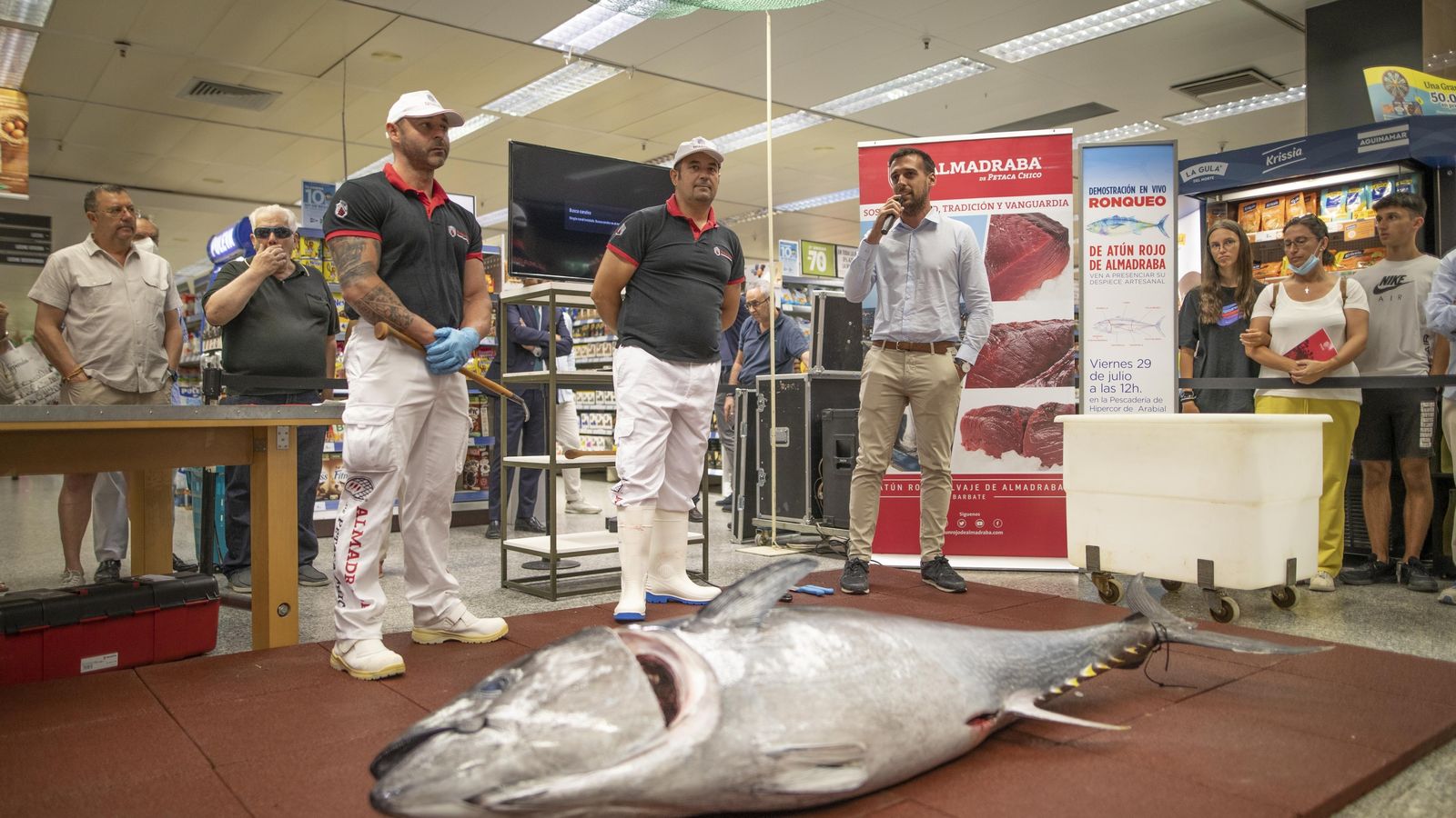 El auténtico ronqueo del atún rojo de almadraba.