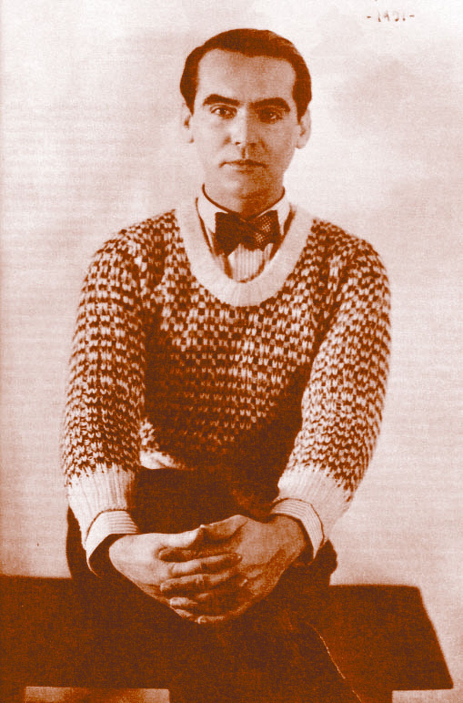 El poeta granadino Federico García Lorca.