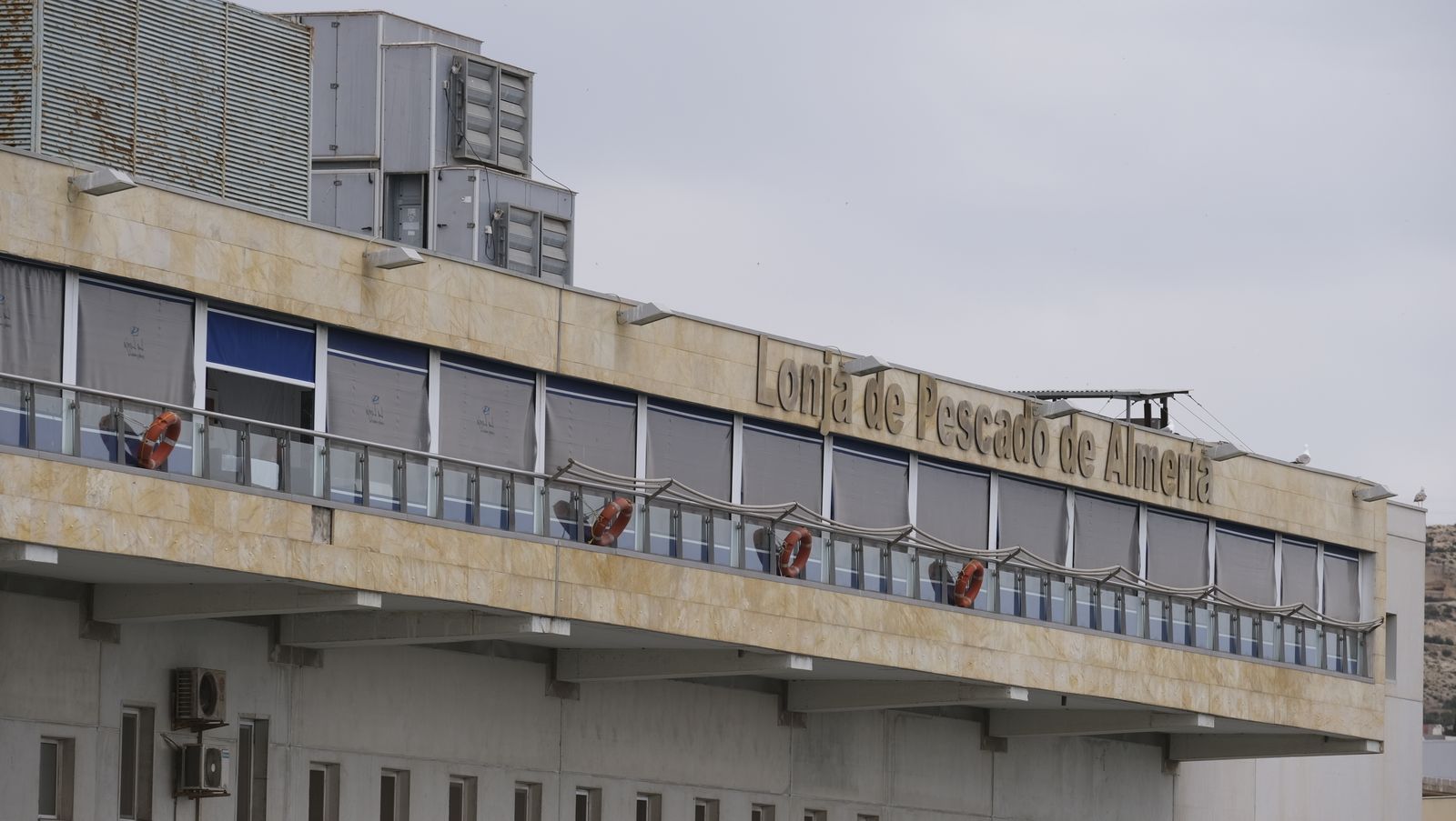 Fotogalería visita obras nuevo fondeadero del Puerto Pesquero de Almería