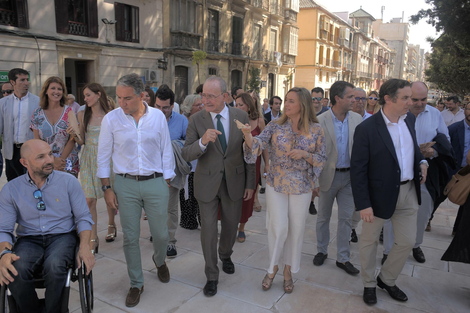 Fotos de la inauguración de los trabajos de reurbanización de la Alameda Fotos de la inauguración de los trabajos de reurbanización de la Alameda