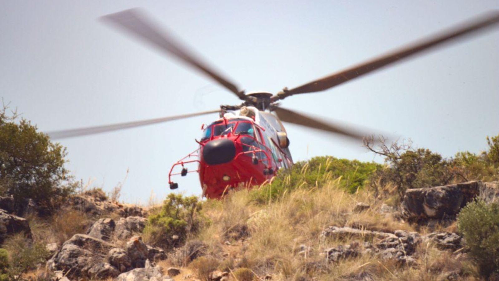 Imagen tomada por William brooks, vecino de Pinos de Alhaurín