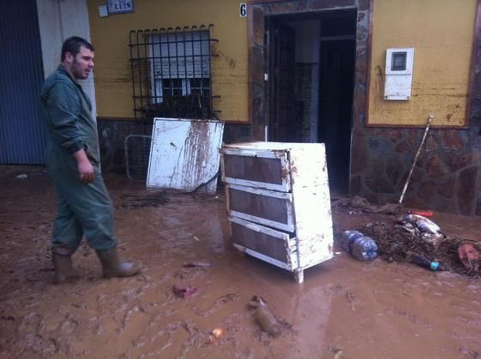 Imágenes de las lluvias en la provincia de Málaga