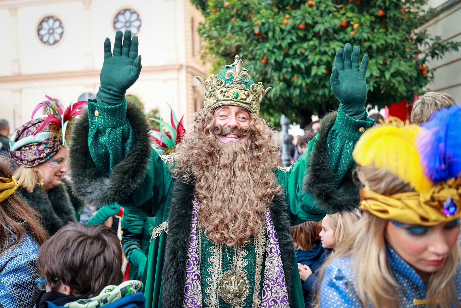 Los Reyes Magos, en la Fundación Cajasol de Cádiz