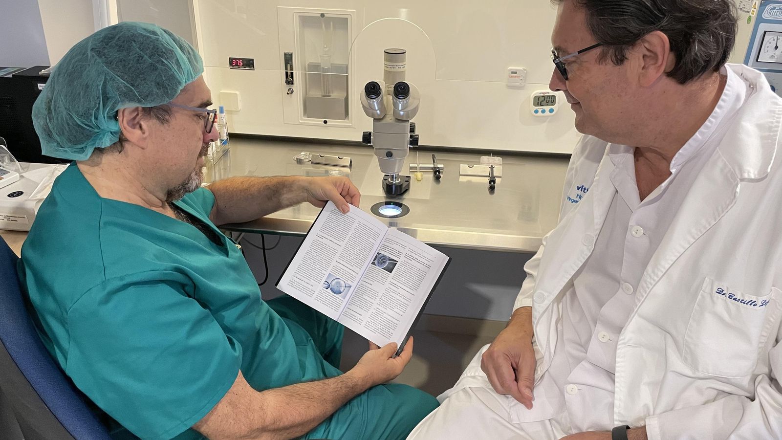 Dr Ignacio Durán y Dr José Luis Castillo