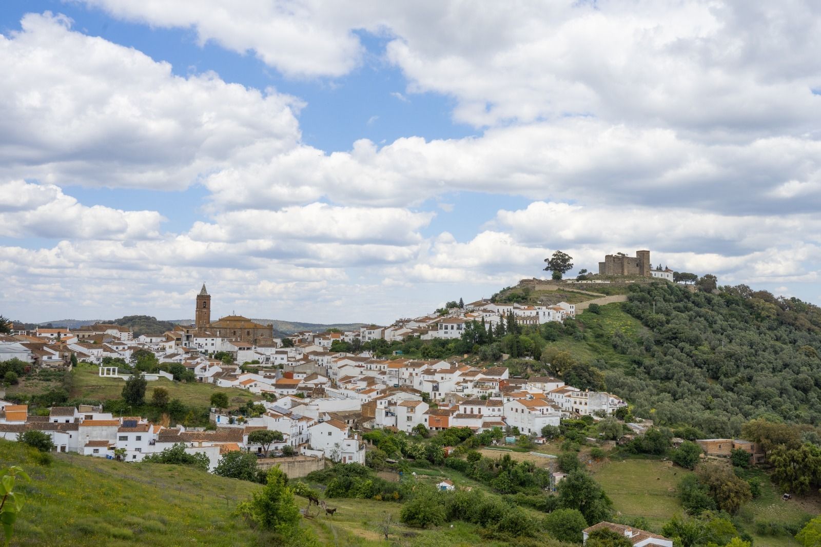 Vista general de Cortegana.