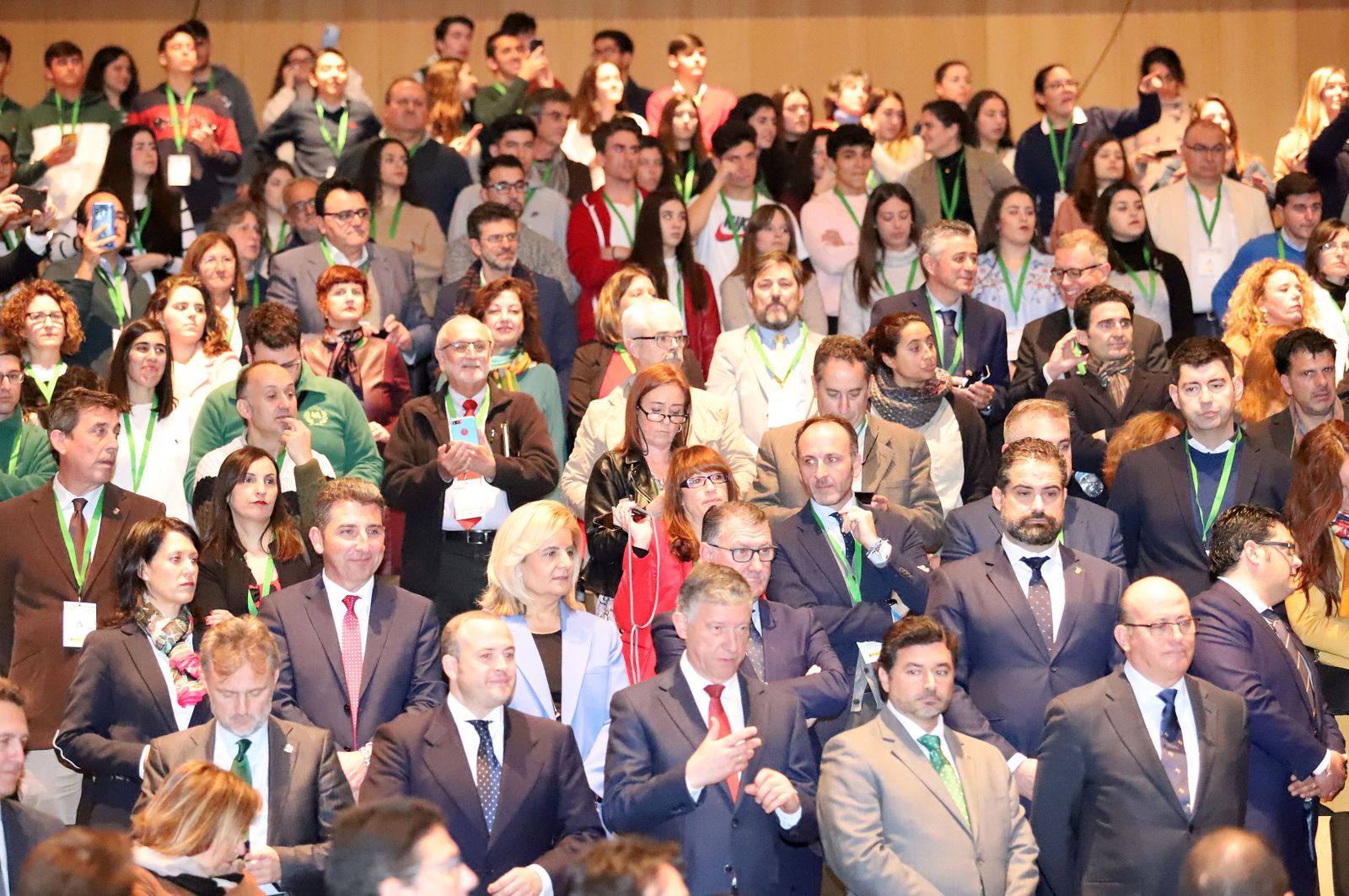 Imágenes de los Reyes Don Felipe y Doña Letizia en el congreso del 50 aniversario de Doñana