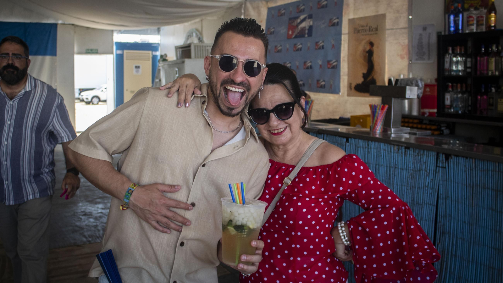 Búscate en las imágenes del viernes en la feria de Puerto Real