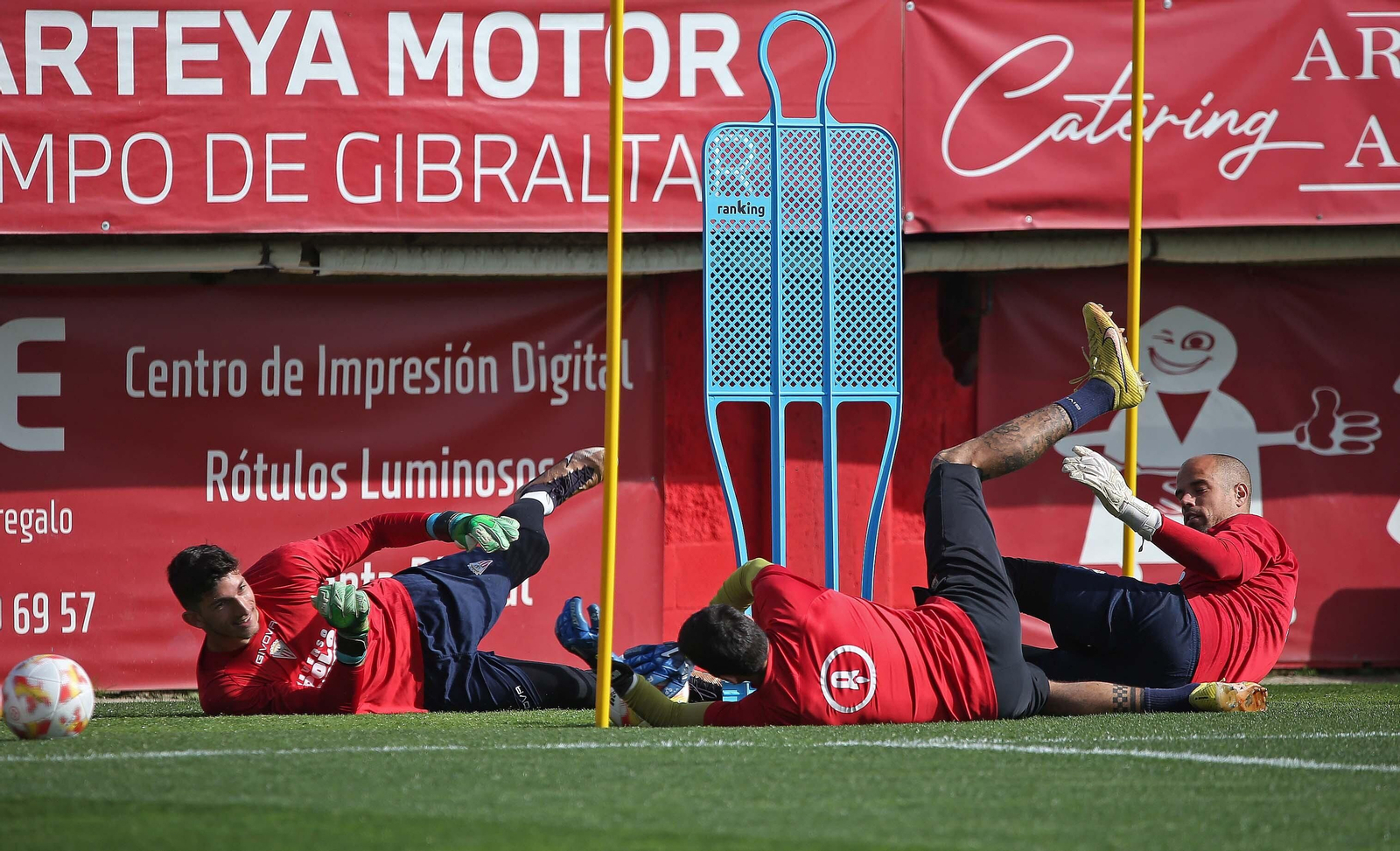 Fotos del entrenamiento del Algeciras CF previo al partido contra el Pontevedra