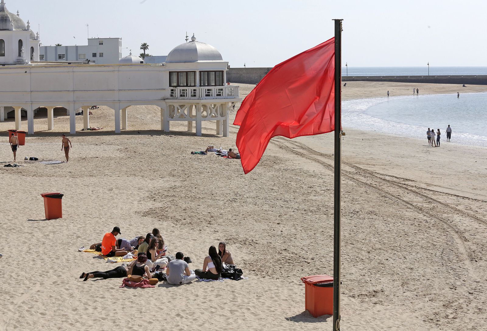 Imágenes del estado de alarma en cadiz - día 2