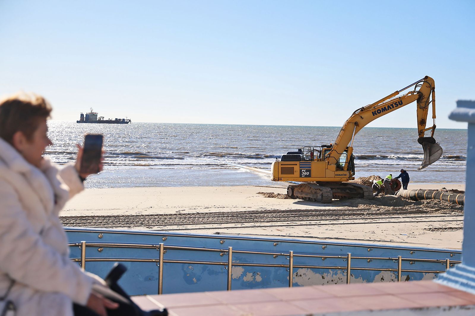 Las dramáticas fotografías del estado de las playas de Matalascañas tras el paso del temporal