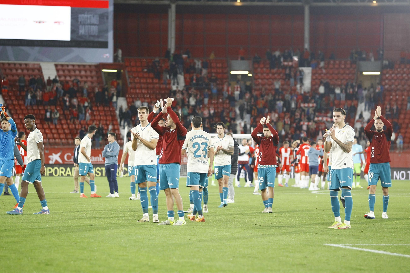 Las mejores imágenes del partido de fútbol U.D. Almería-Córdoba C.F.