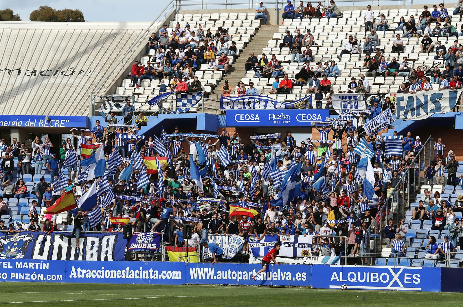 Imágenes del Recreativo de Huelva - Villanovense