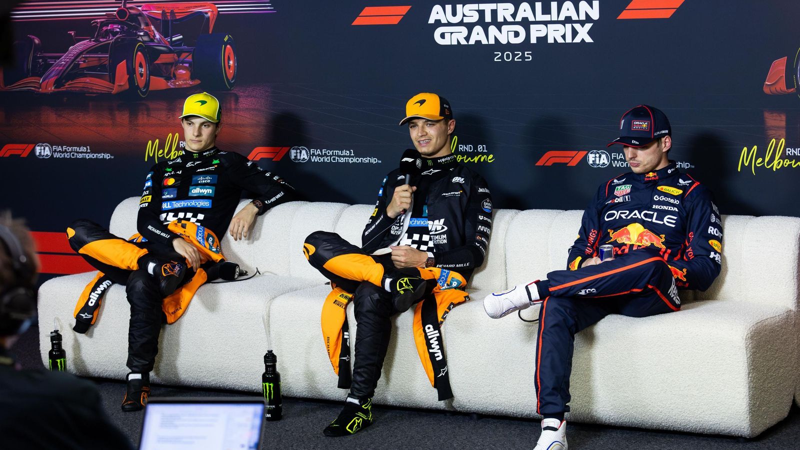 Los fotos del arranque de la Fórmula 1 en Melbourne