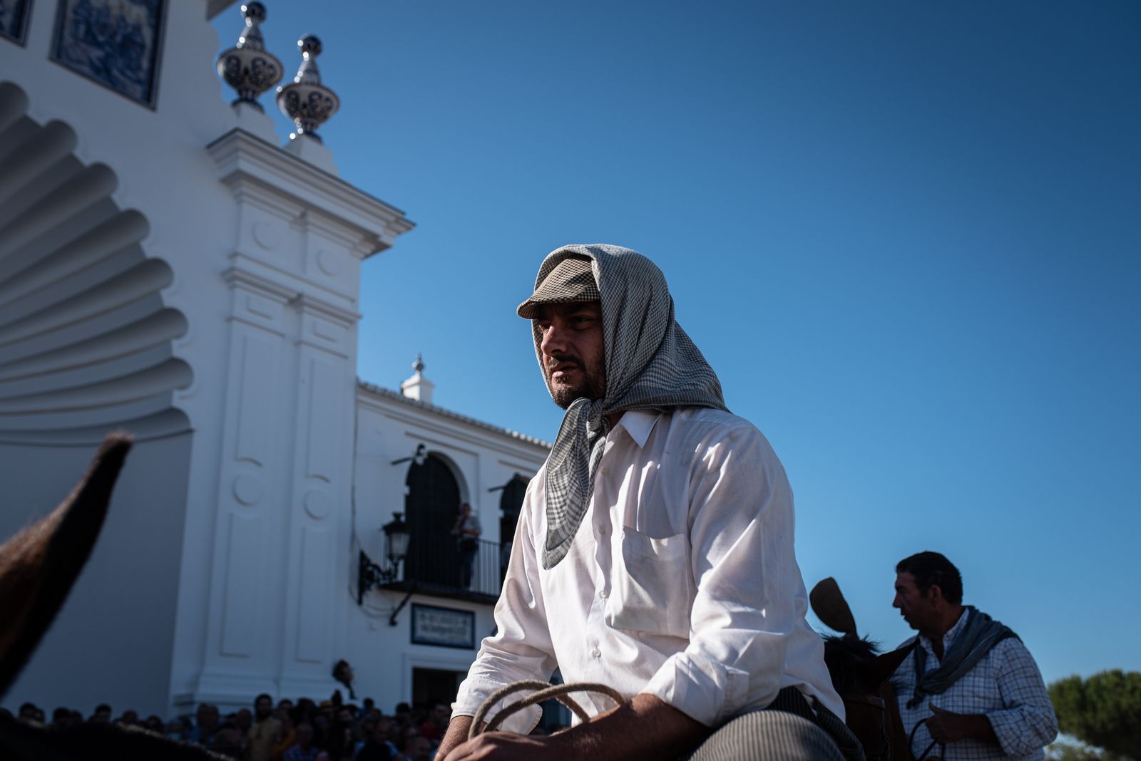 Imágenes de la Saca de las Yeguas a su paso por El Rocío