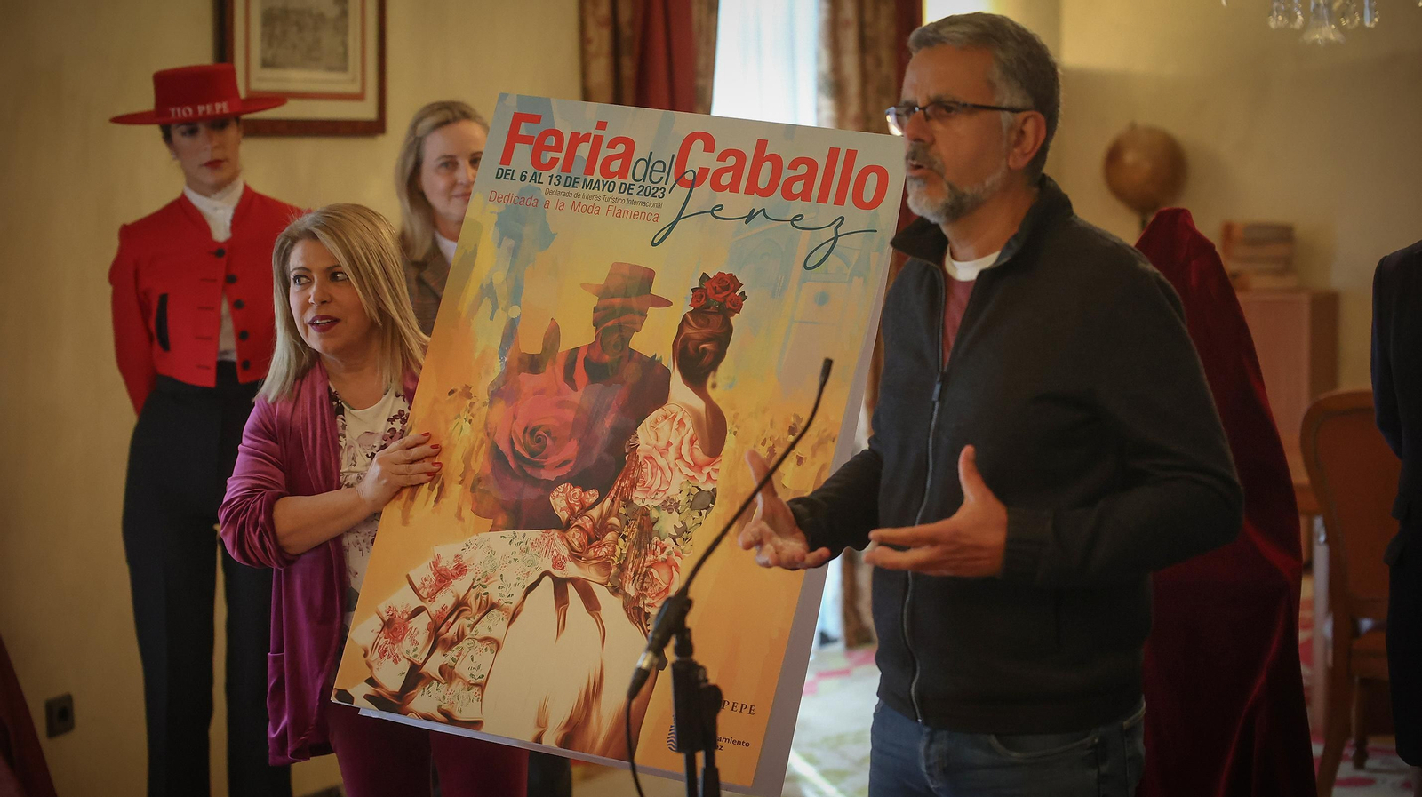 Así es el cartel de la Feria del Caballo de Jerez 2023