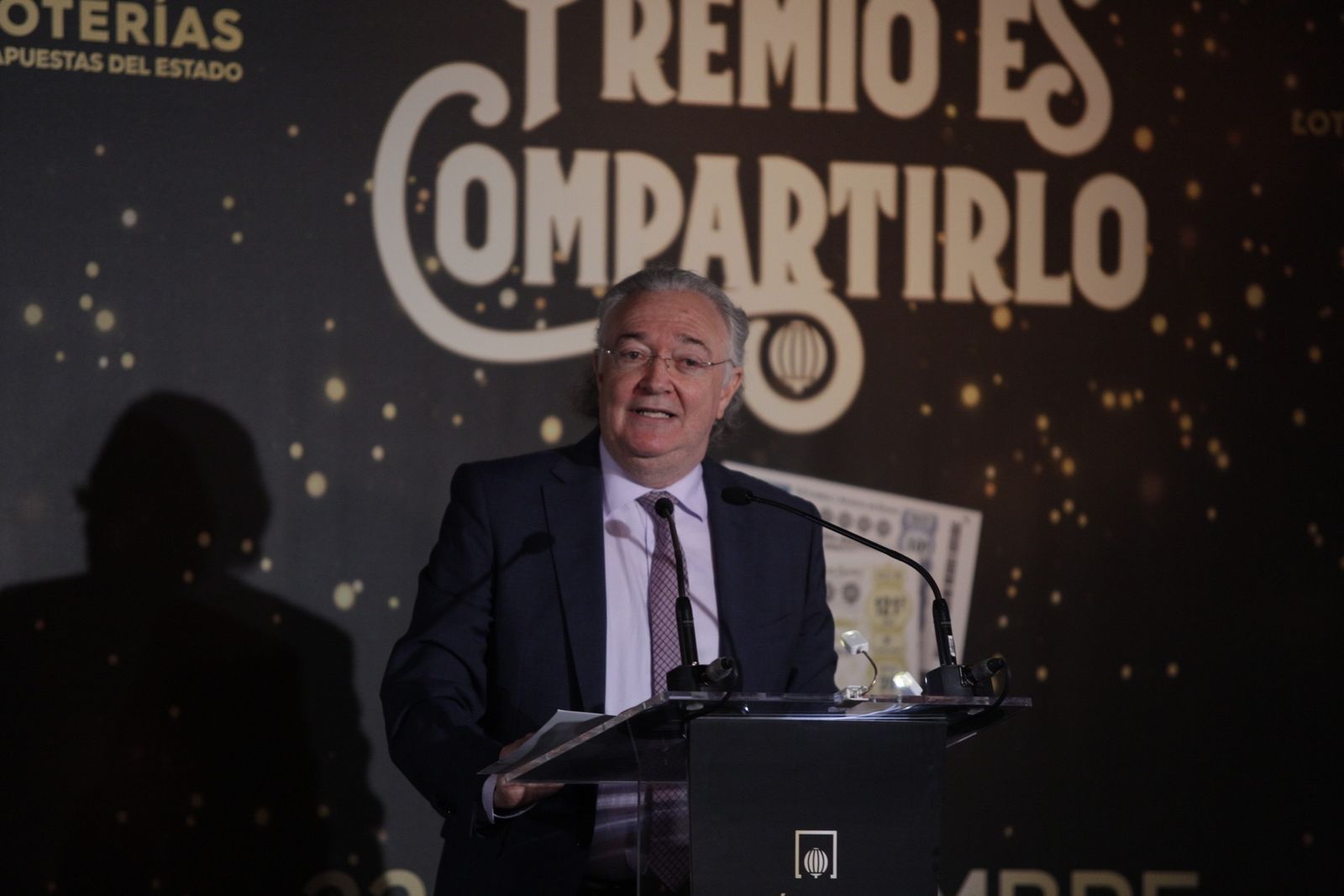 Jesús Huerta, presidente de la Sociedad Estatal de Loterías y Apuestas del Estado.