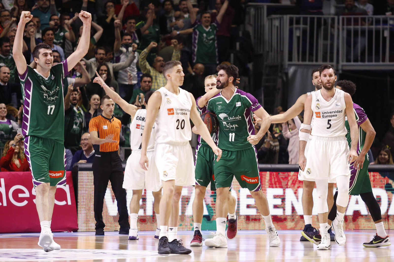 Las fotos de la enorme victoria malagueña