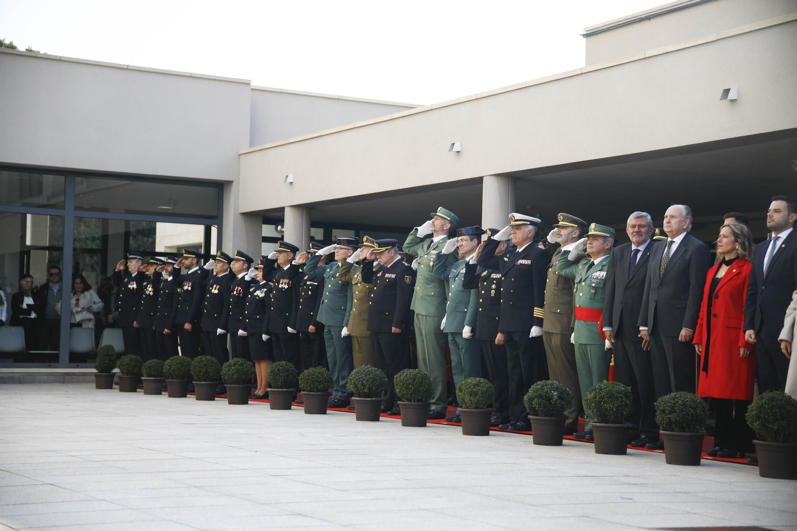 Las imágenes del acto institucional de la Policía Local de Almería con motivo de la festividad de su patrón, San Esteban