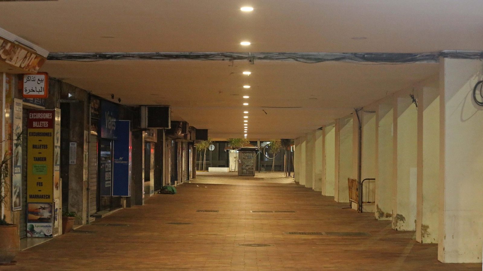 Toque de queda en Algeciras