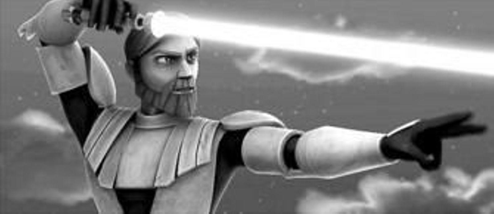 Obi-Wan Kenobi, uno de los personajes animados de 'Star Wars: The Clone Wars'.