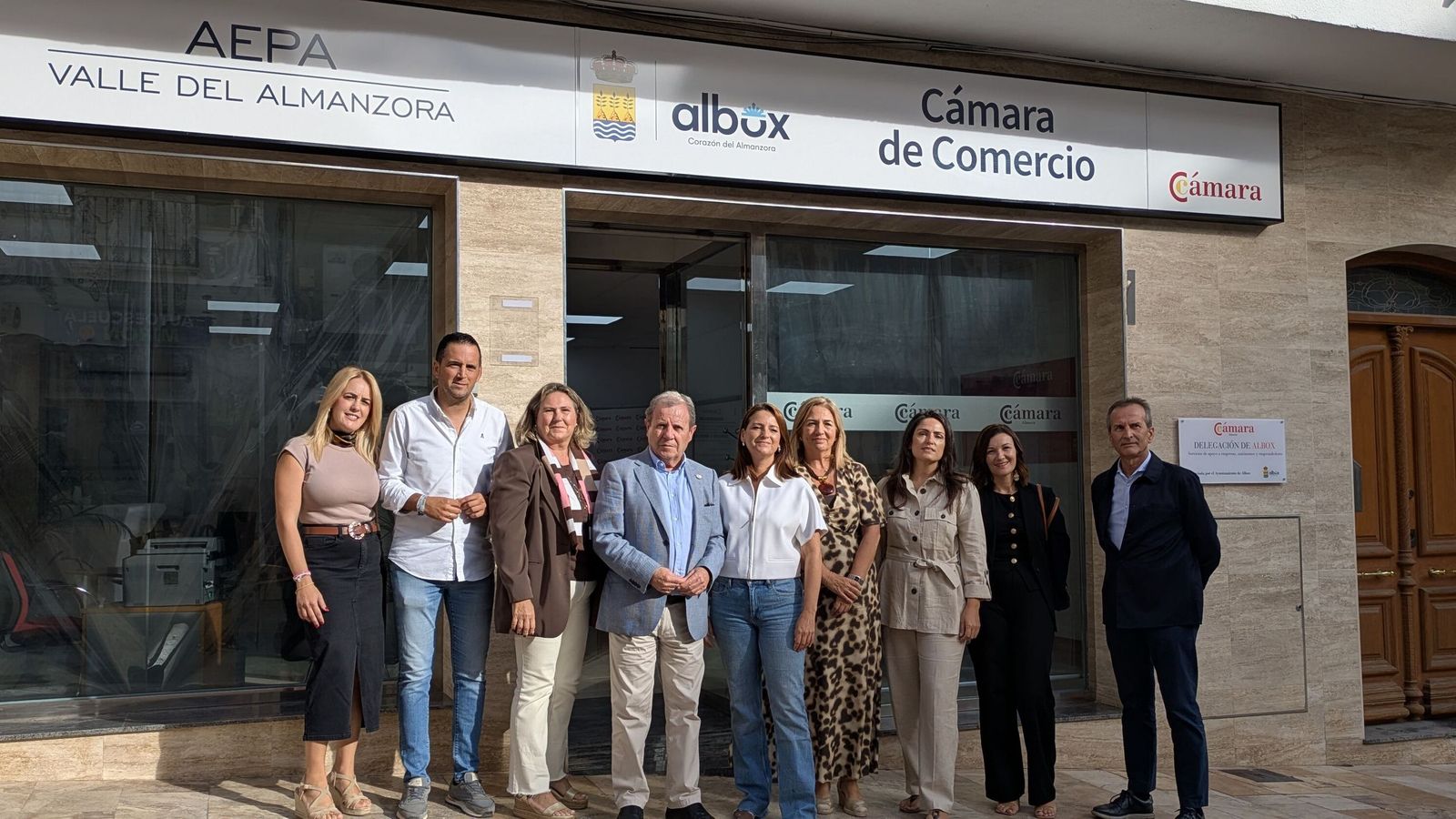Inauguración nueva delegación Cámara Comercio Albox.