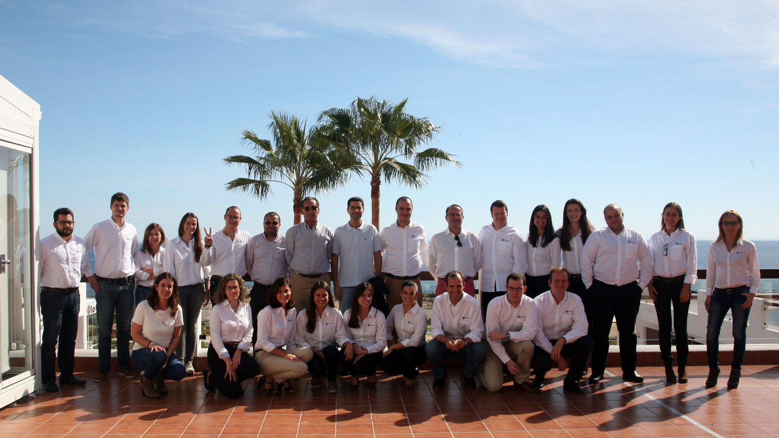 Imagen de la primera edición de los 'Calconuts Awards', que premiaron a los mejores clientes de la empresa.