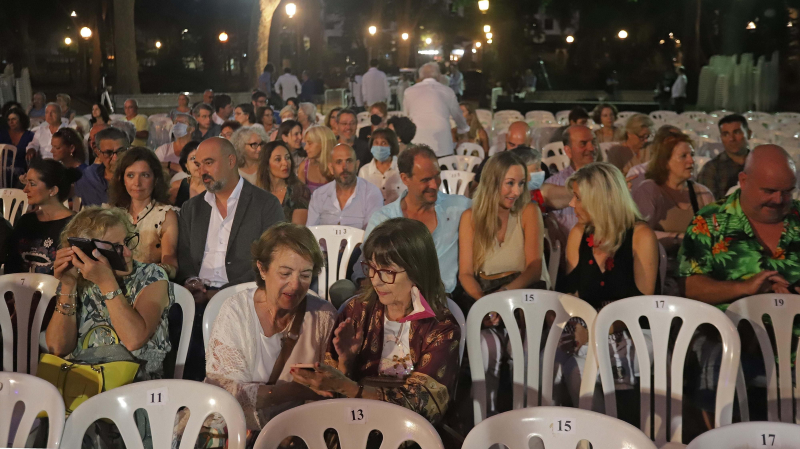 Fotos de ambiente en el espectáculo 'Paqueando' de José Mari Banderas y Diego Amador en Algeciras