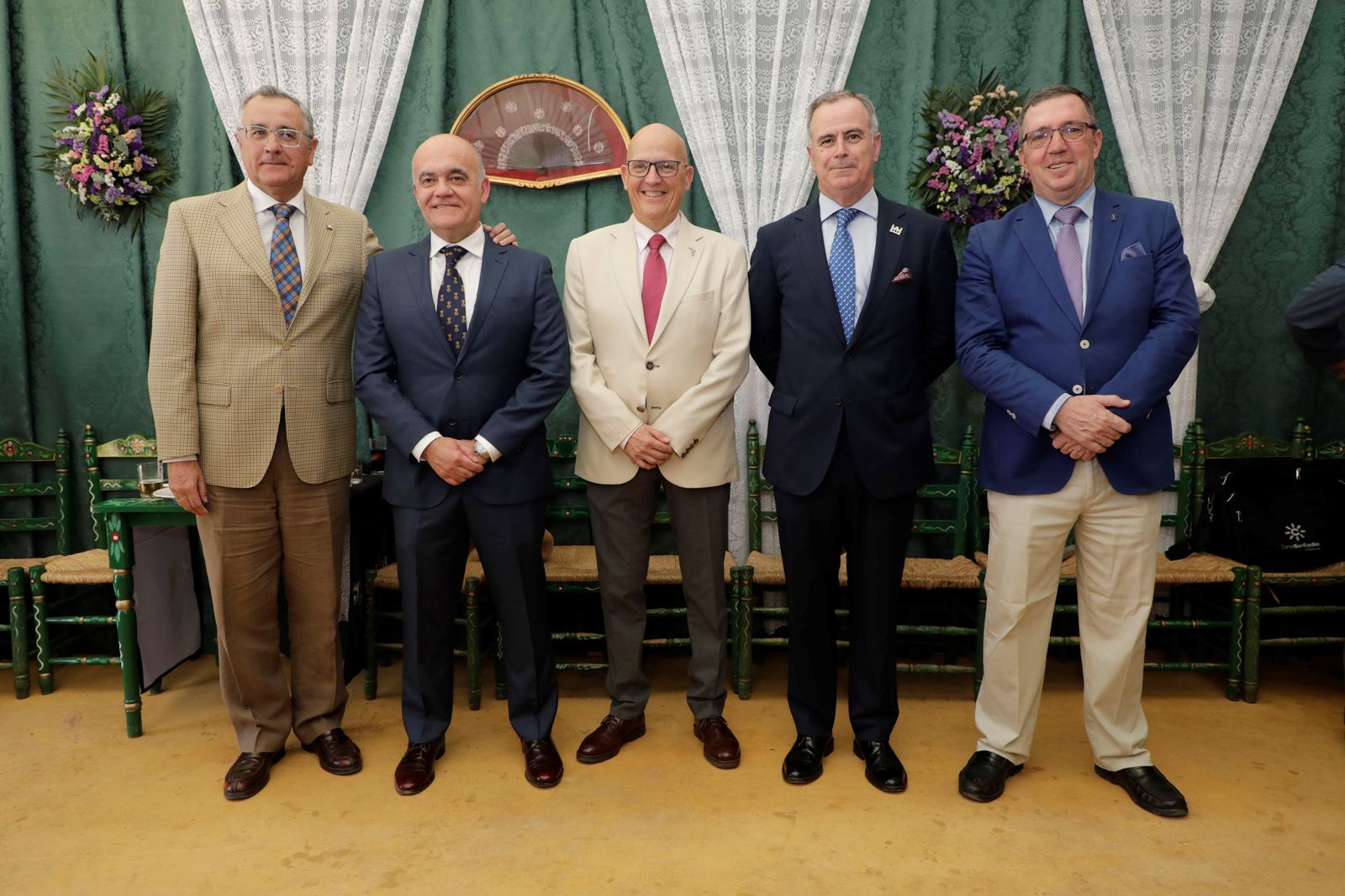 Luis Ortega, Luis Cepeda, Javier Hernández Antuña, Carlos Melero y Fernando Mora.