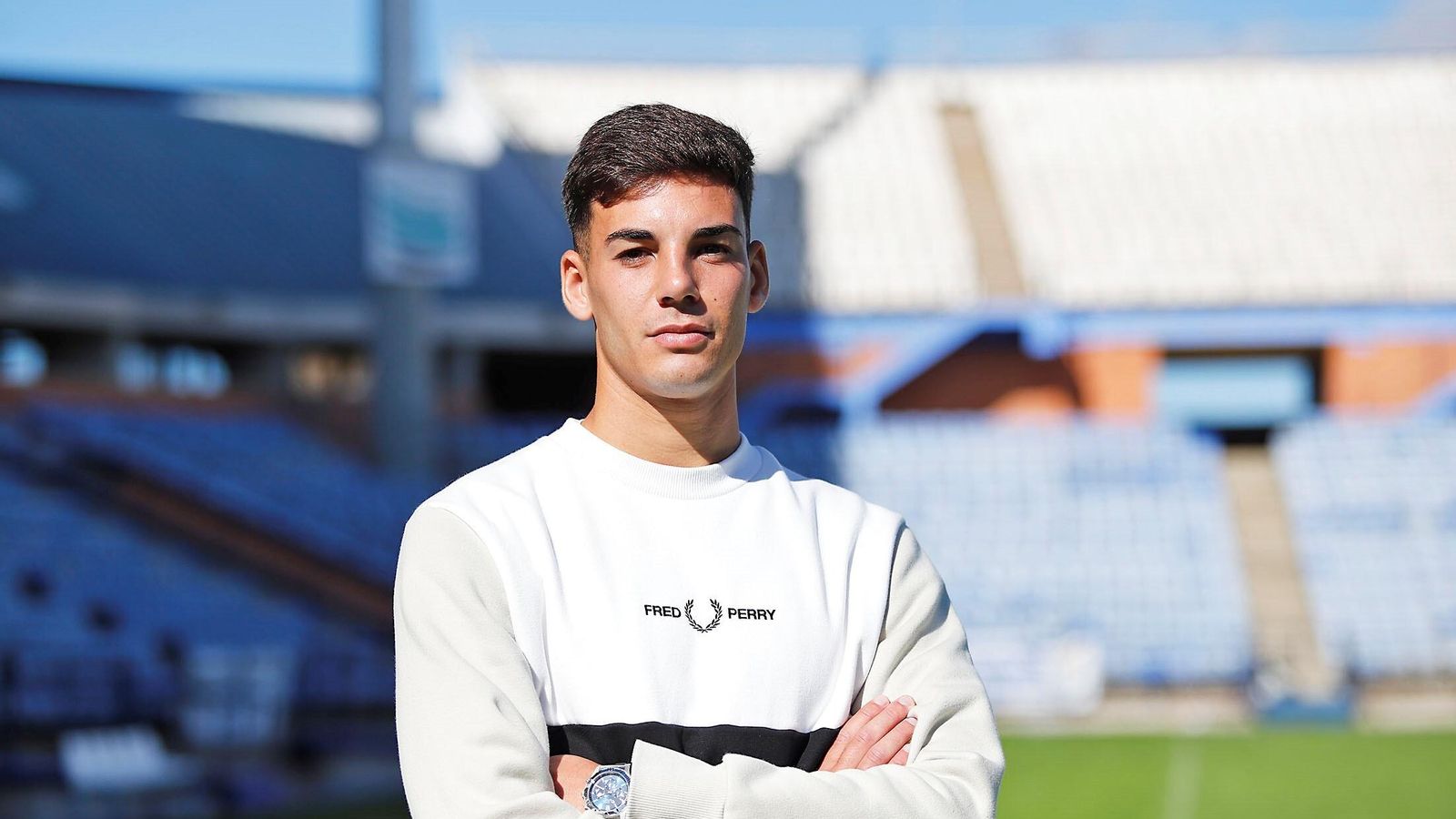 Ale Santos en el Nuevo Colombino.